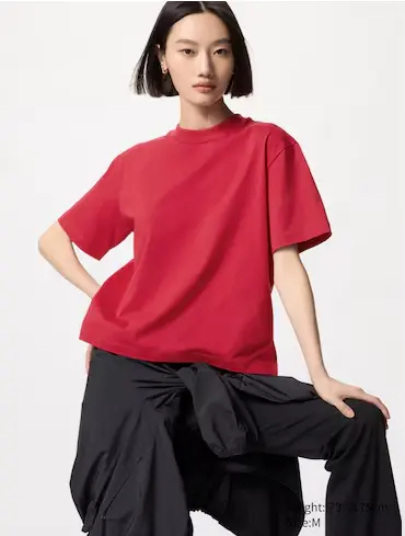 AIRism Cotton Áo Thun Uniqulo